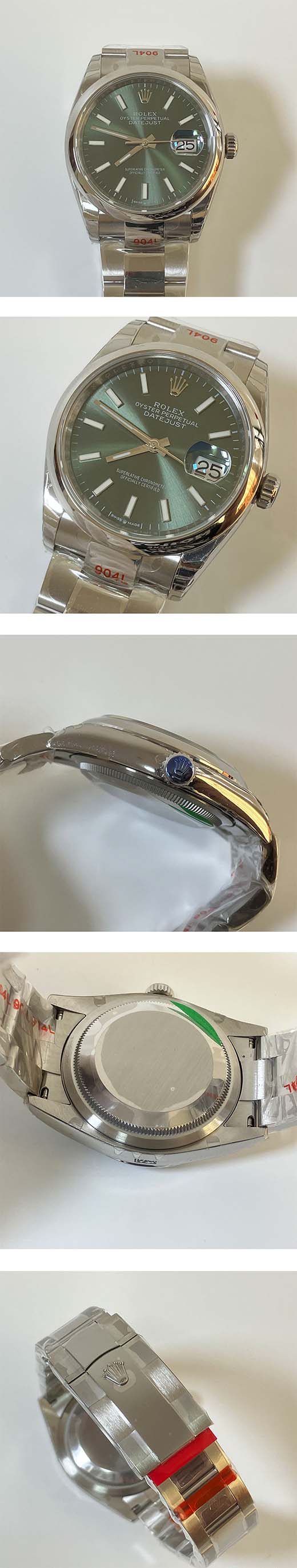 著名なブランド ロレックス デイトジャスト コピー時計の販売 M126200-0024、男性用腕時計